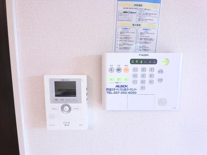 セキュリティ　※別部屋写真。現状優先。
