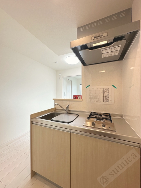 キッチン　２口システムキッチンでお料理楽しく♪♪