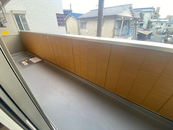 バルコニー　※別部屋の写真です