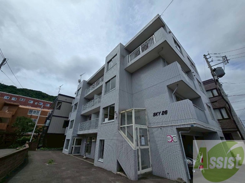 建物外観　札幌市中央区南二十六条西「ＳＫＹ２６」