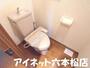 トイレ　ウォシュレット付きで快適です。