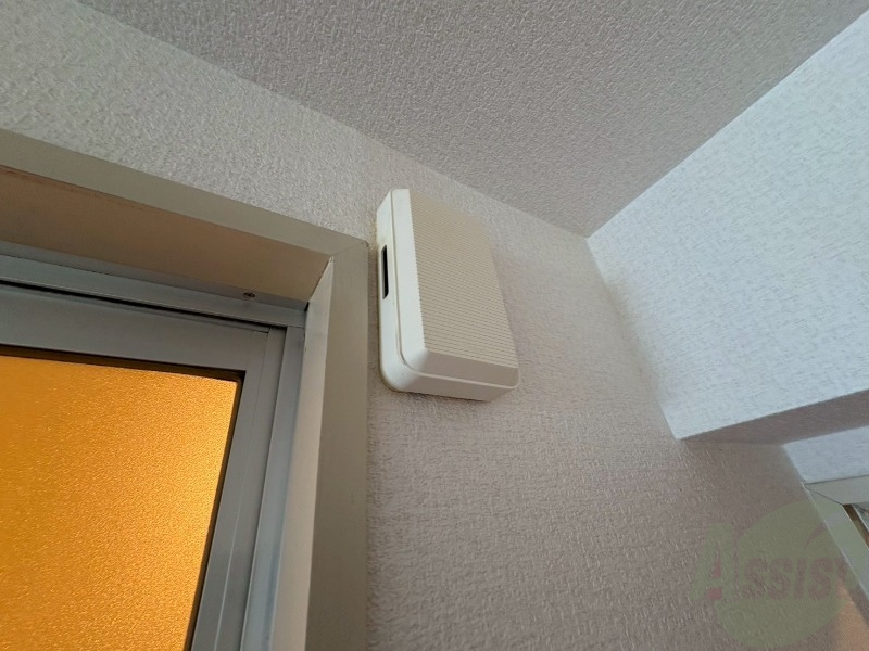 セキュリティ　来客時にはこちらのチャイムが鳴りますよ。