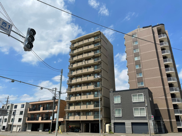 建物外観　札幌市北区１５条西「αＮＥＸＴ北１５条」