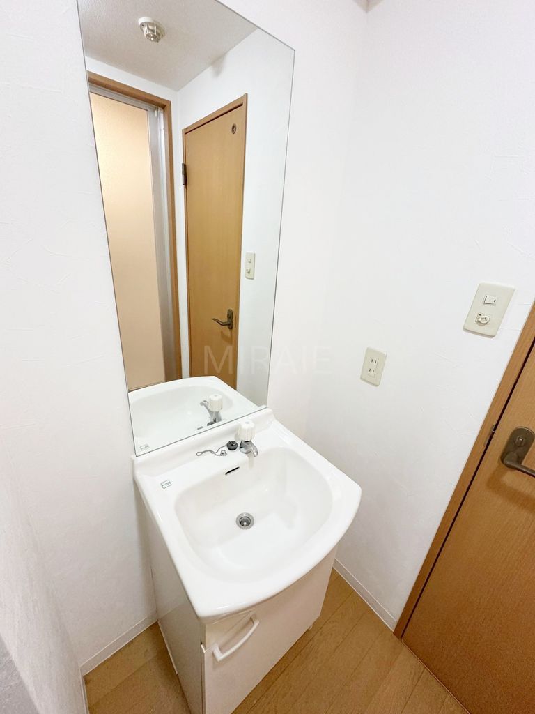 洗面設備　※別号室の参考写真になります。