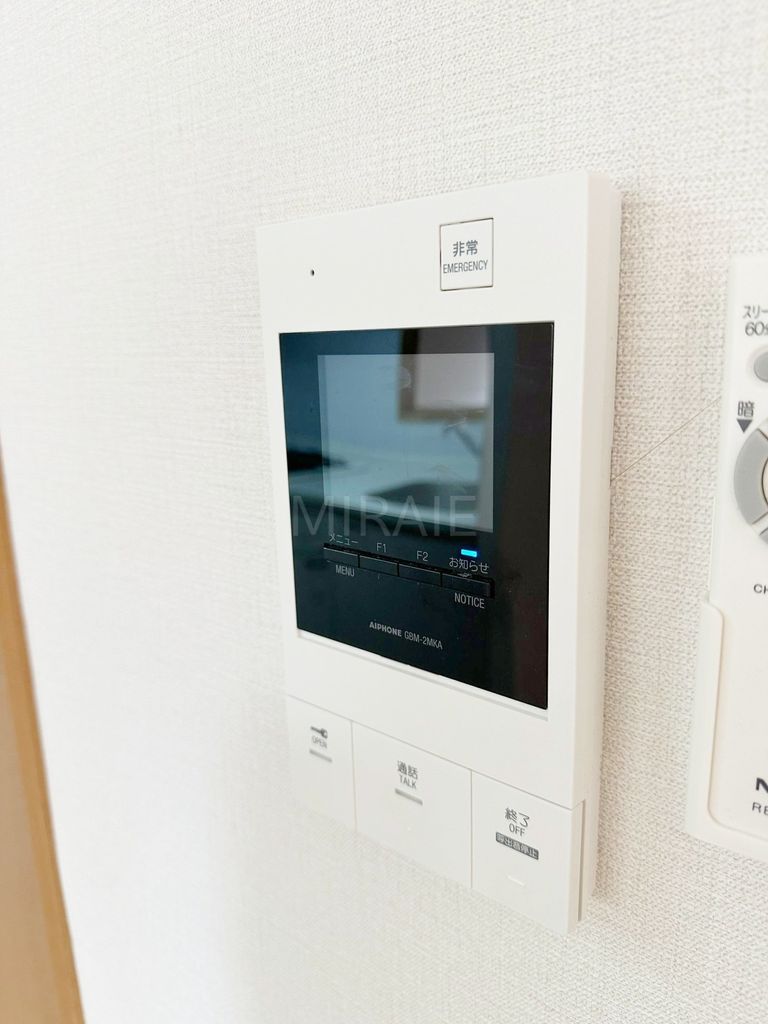セキュリティ　※別号室の参考写真になります。