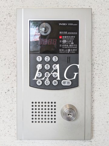 セキュリティ　オートロックです。