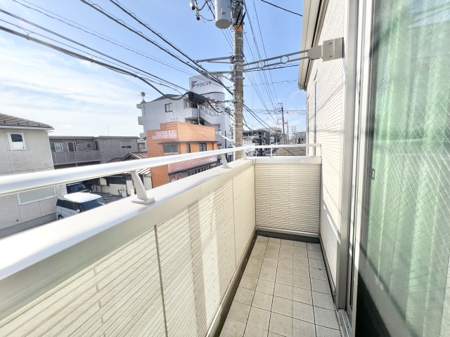 バルコニー　バルコニー付きです