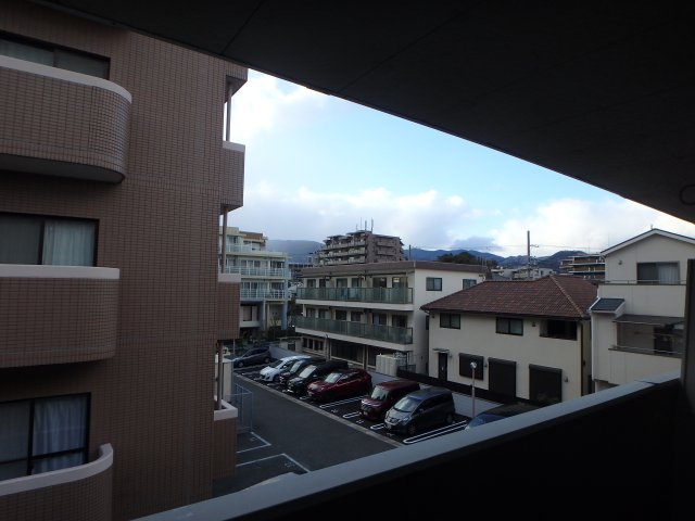 眺望　バルコニーからの景色です