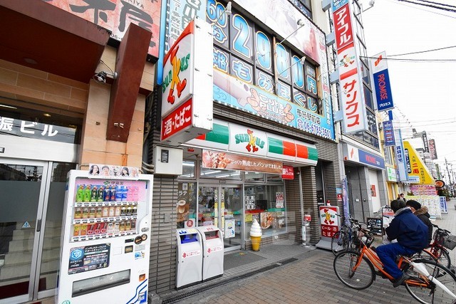 コンビニ　サンクス　布施駅前店（コンビニ）まで332m