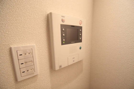 セキュリティ　※別部屋の写真です