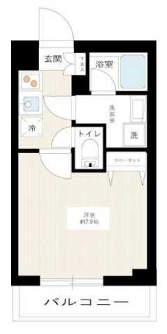 ARCOBALENO SAKURASHINMACHIの間取り写真