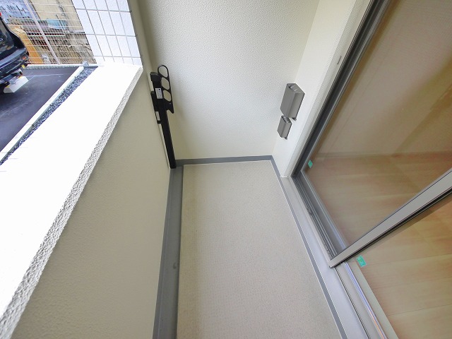 バルコニー　陽当たり良好なバルコニーです