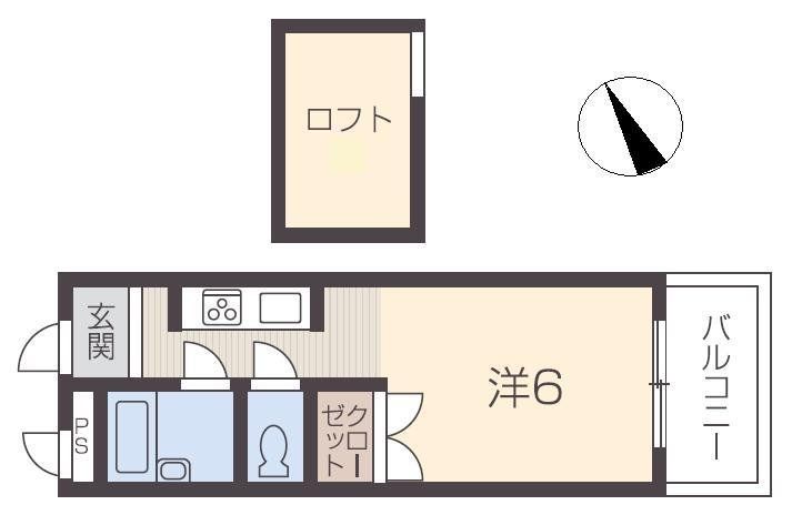 KTコート兼田の間取り写真