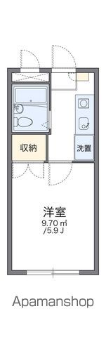 レオパレス新宿の間取り写真