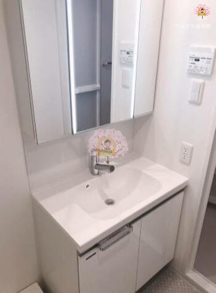 洗面設備　同一仕様