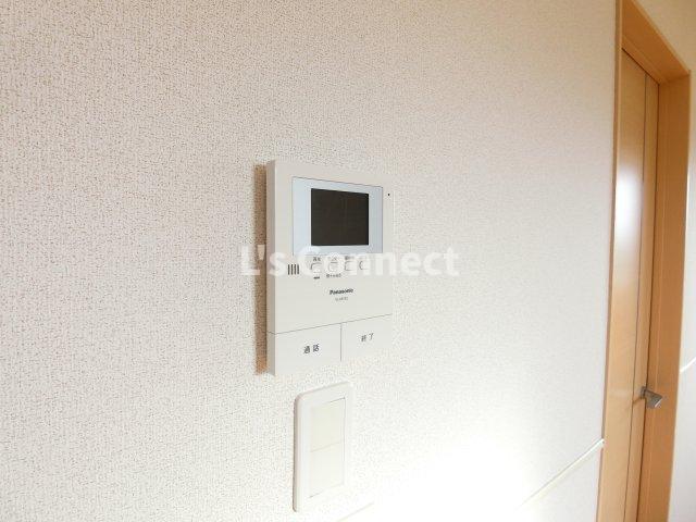 セキュリティ　突然の来客もＴＶモニターホンでしっかり確認。