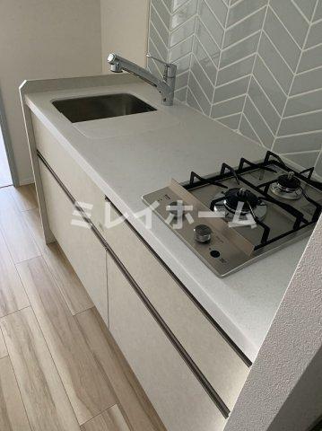 キッチン　同建物内、別のお部屋の参考写真になります。
