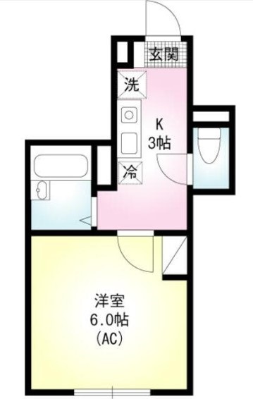ＪＲ東海道本線 川崎駅 徒歩10分 3階建 築11年の間取り写真