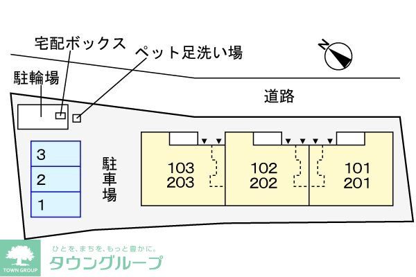 駐車場　★お問い合わせはタウンハウジングまで★