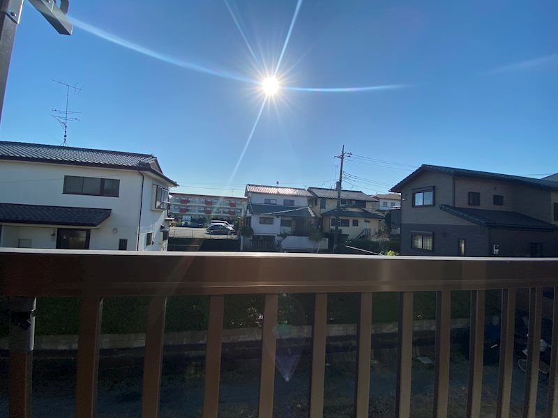 眺望　日当たり良好♪