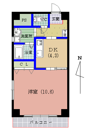 グラン ソレイユの間取り