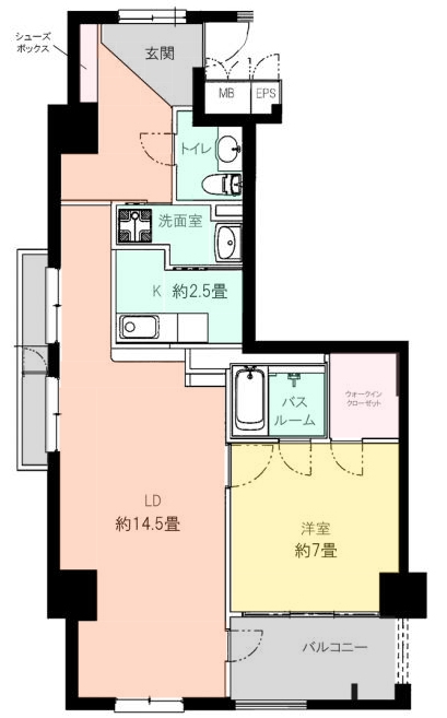 ファンテの間取り