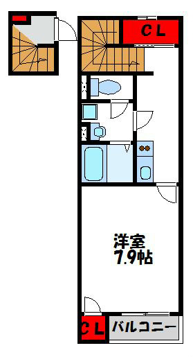 レオネクスト水晶館Vの間取り