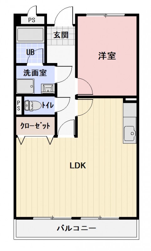 Ｌｉｍｐｉａベルフラワー藤森の間取り