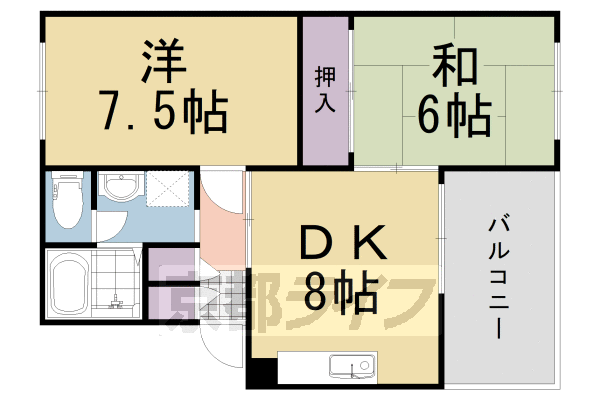 アルカサール幸の間取り