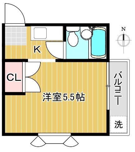 コーポT.Mの間取り