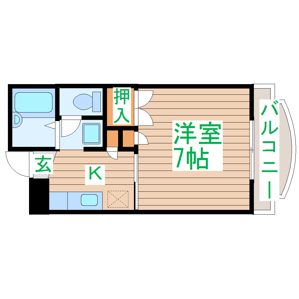 ヴェラ18の間取り