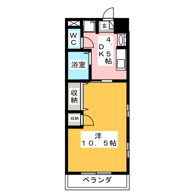 ＷｉｎｇＣｏｕｒｔ岡崎駅の間取り