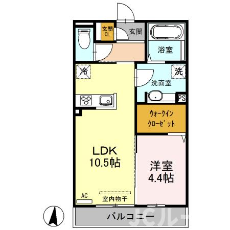 Sky Terrace石橋の間取り