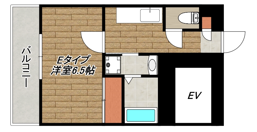 【鹿児島市新栄町のマンションの間取り】