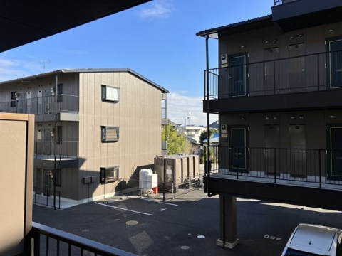 【知立市山町のマンションの眺望】