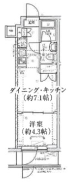 スパシエ洗足池の間取り