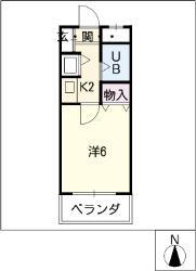 ミリアンメロディ川名の間取り