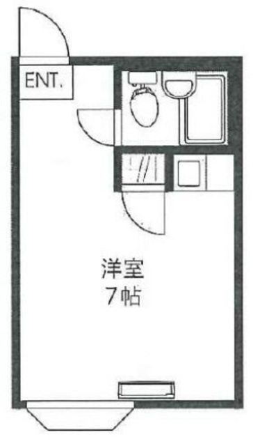 セゾン二子玉川 Part1の間取り