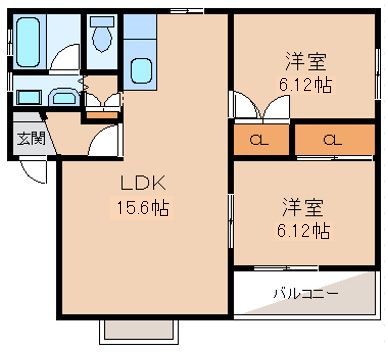 ＫIIの間取り