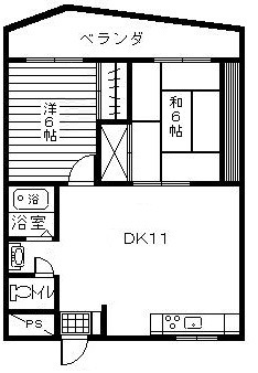 パステルハイツ識名の間取り