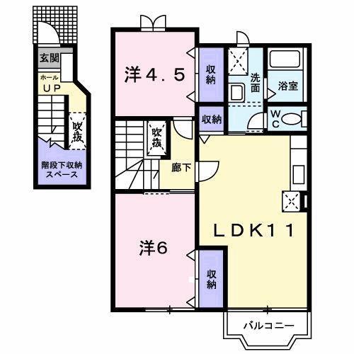 プレサンセットの間取り