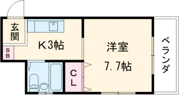 メゾンおろく第３の間取り