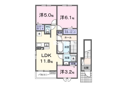 バルカロールの間取り