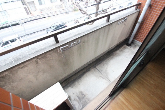 バルコニー　※別部屋の写真です