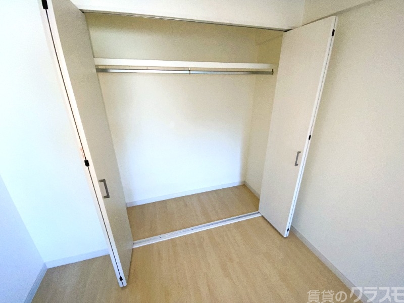 収納　たっぷり入るクローゼットです＾＾