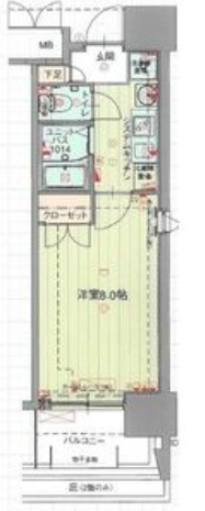 名古屋市天白区原のマンションの間取り