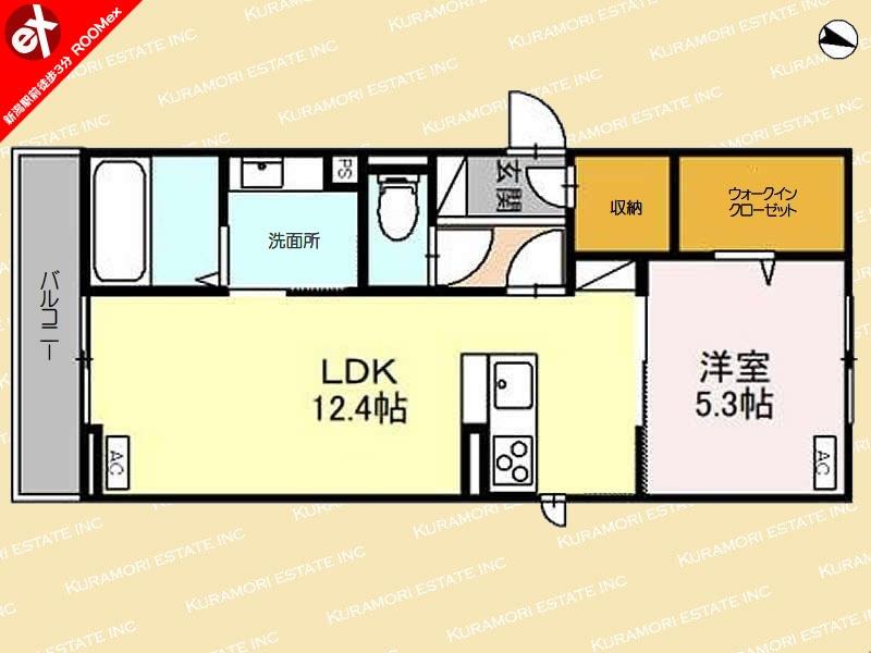 D-ROOM新和の間取り