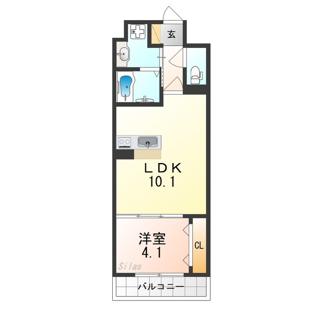 FREEDOM residence堺深井沢町の間取り