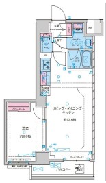 墨田区墨田のマンションの間取り