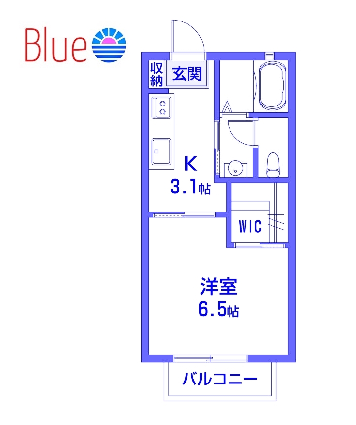 藤沢市宮前のアパートの間取り